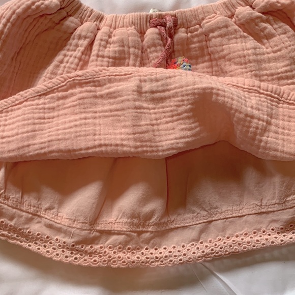 Baby Zara Pink Skirt with Pom Pom tie, 18-24 Months - Picture 3 of 6